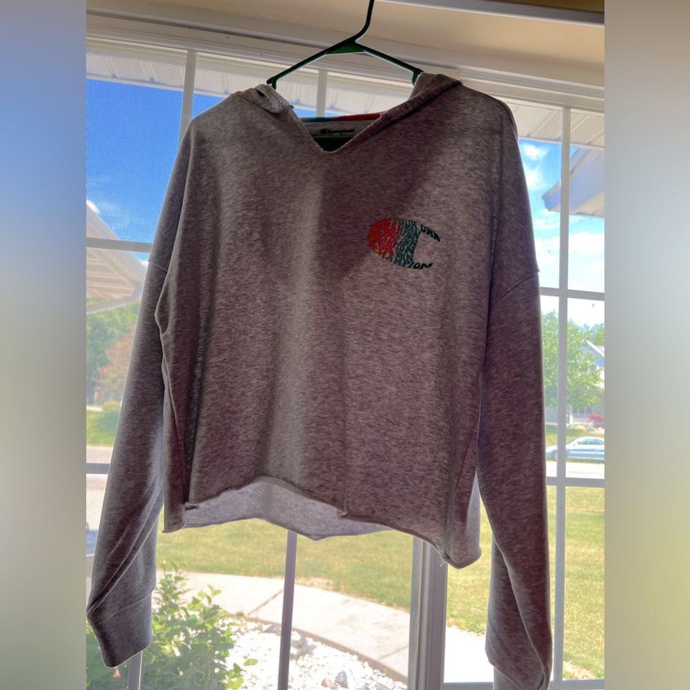 Champion Cropped Hoodie